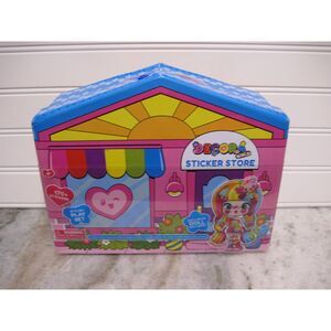 Sticker Store Decora Girlz Playset with 5" Doll